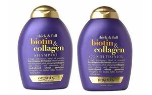 Bộ dầu xả và dầu gội Biotin & Collagen OGX kích thích mọc tóc