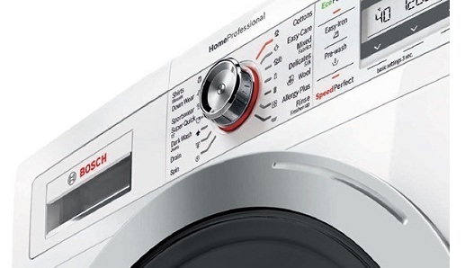 Hướng dẫn sử dụng bảng điều khiển máy giặt bosch